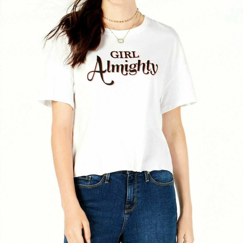 Carbon Copy Large White Graphic T-Shirt 1M37